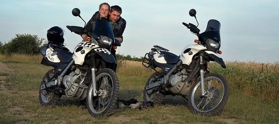 Moto enduro Kazachstán 2011